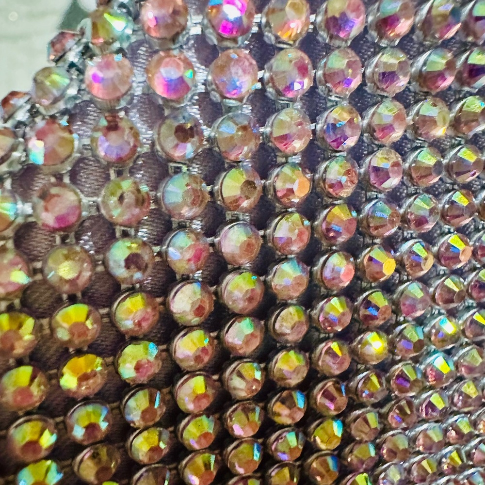 Iridescent lavender handbag - Picture 4 of 5